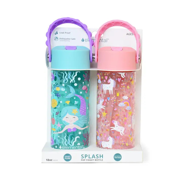 Elemental 18oz Splash Pop Bottle Dual-Pack