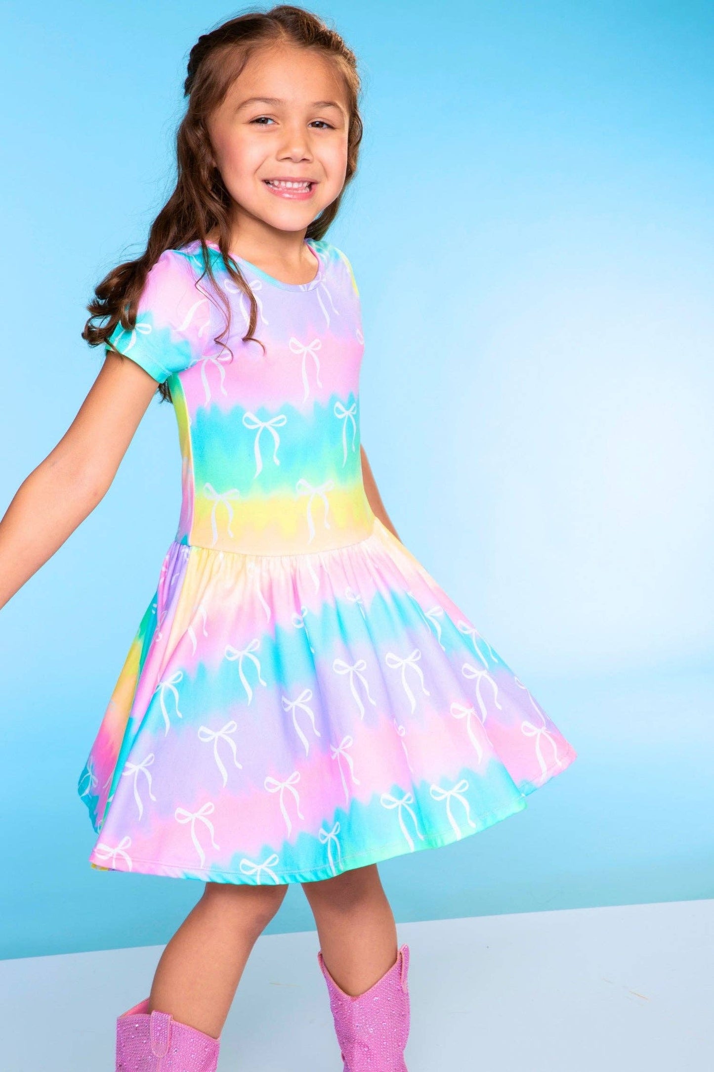 Simply Soft Short Sleeve Be Happy Dress