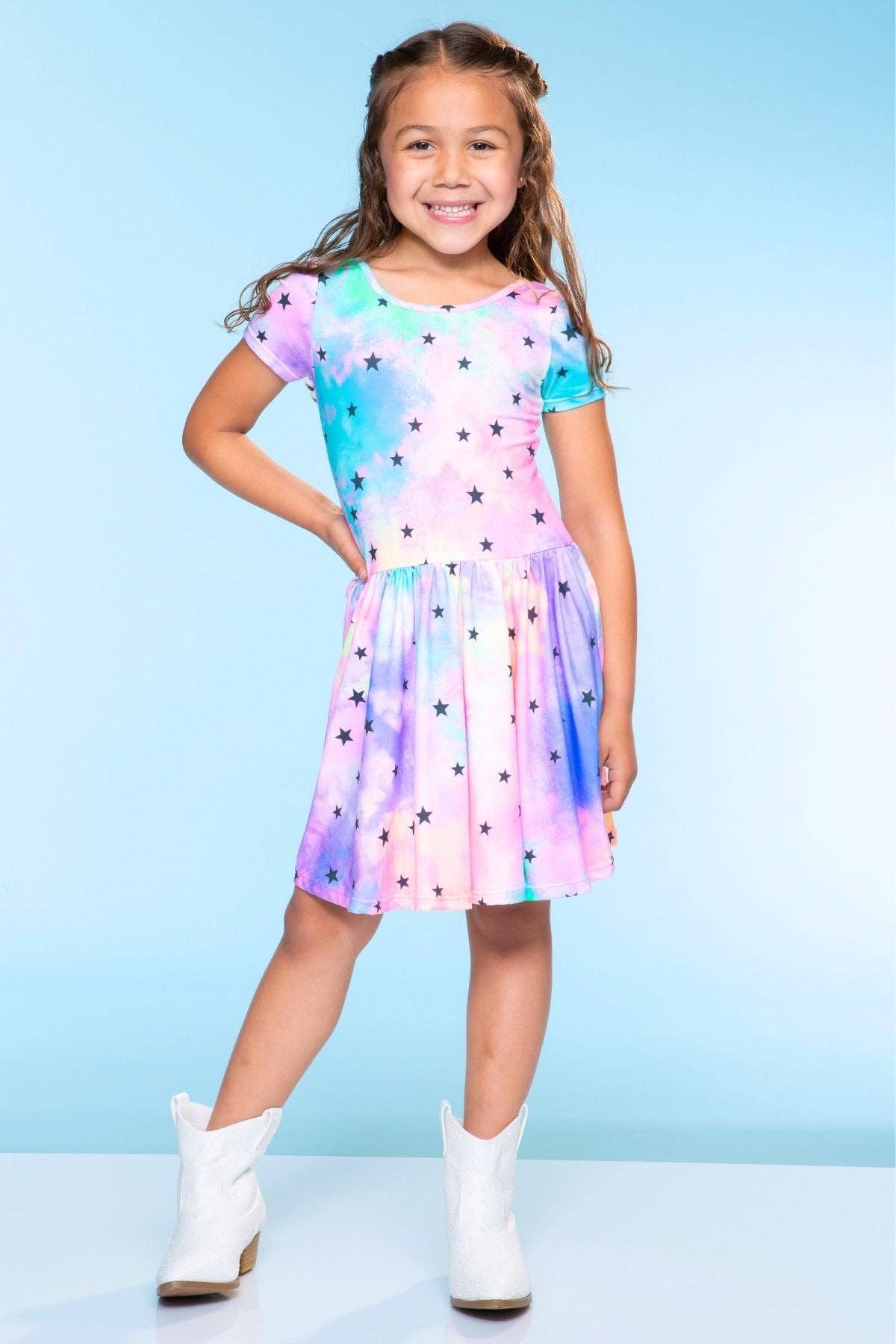 Simply Soft Short Sleeve Be Happy Dress