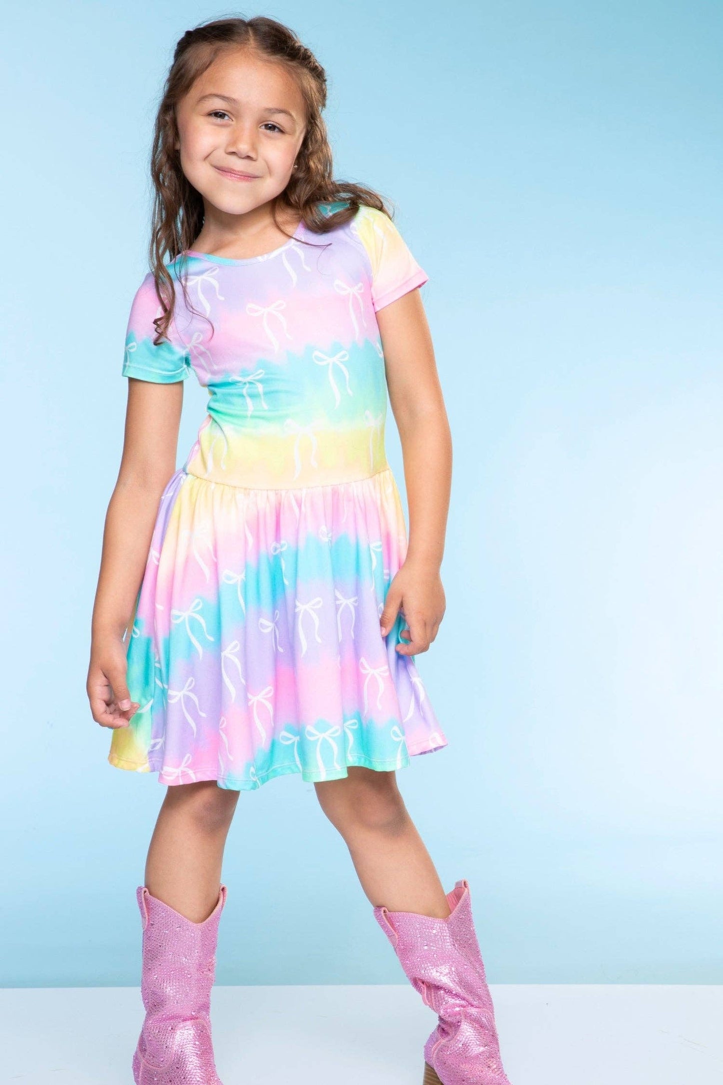 Simply Soft Short Sleeve Be Happy Dress