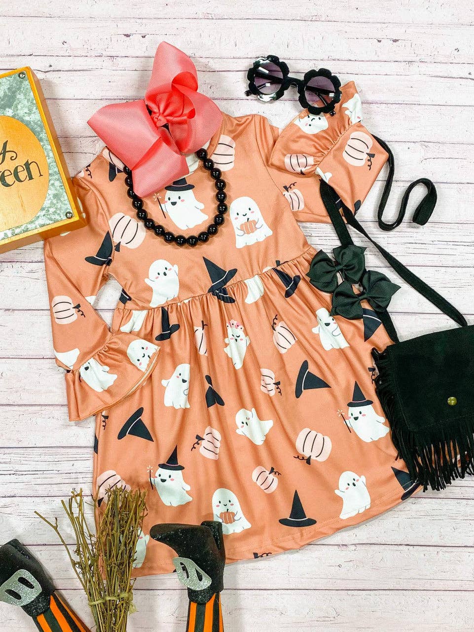 Ghosts & Witch Hats Dress
