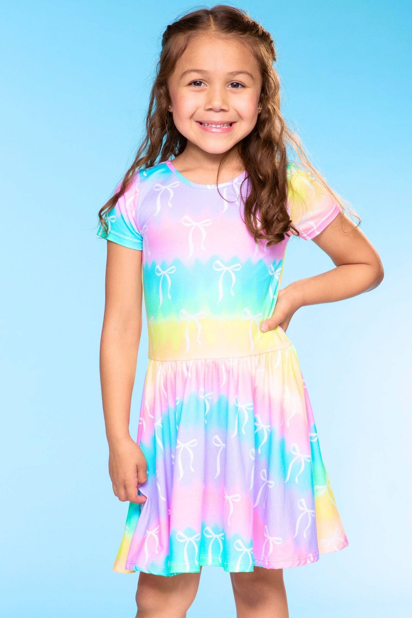 Simply Soft Short Sleeve Be Happy Dress