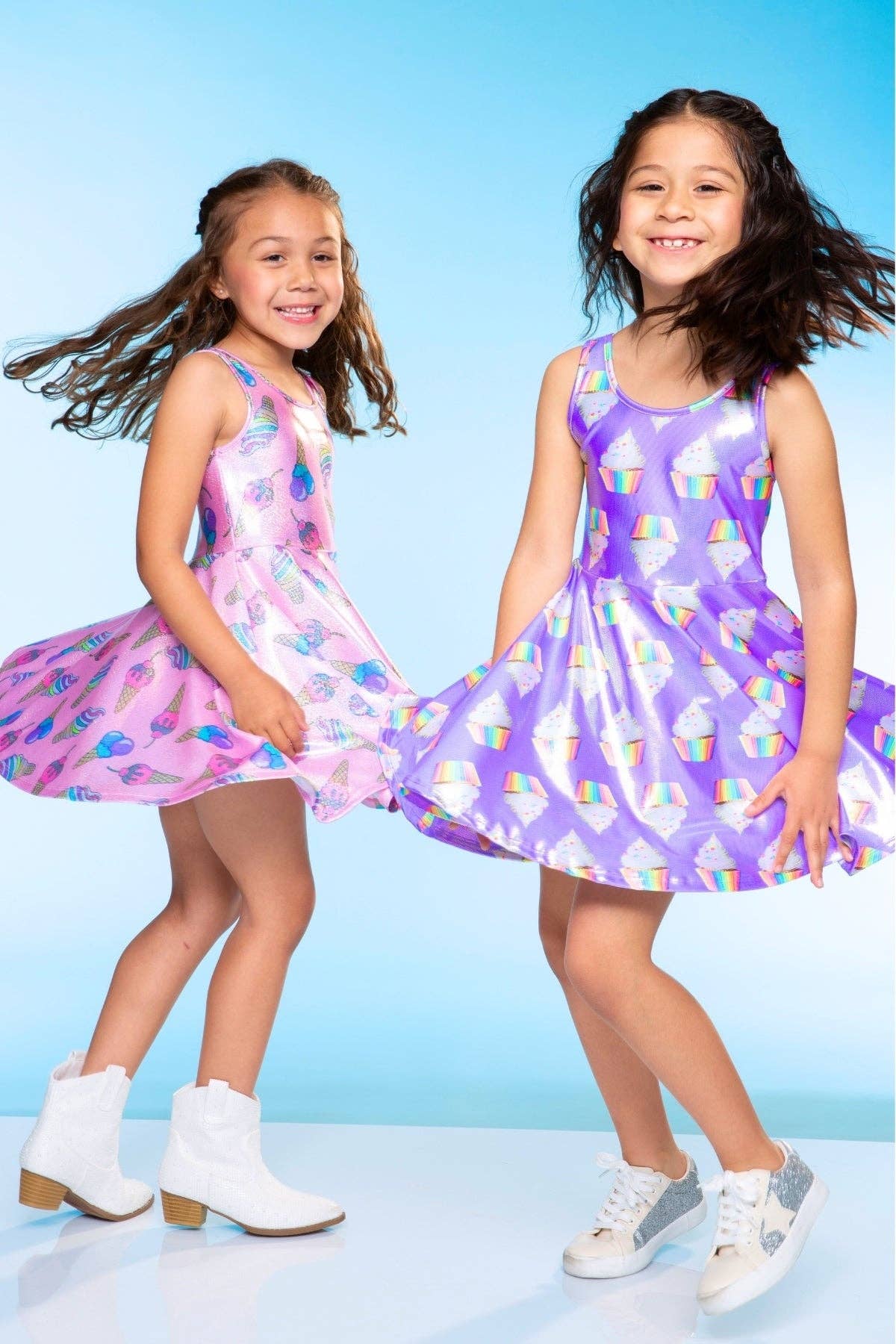 Glitter Tank Super Twirl Dress