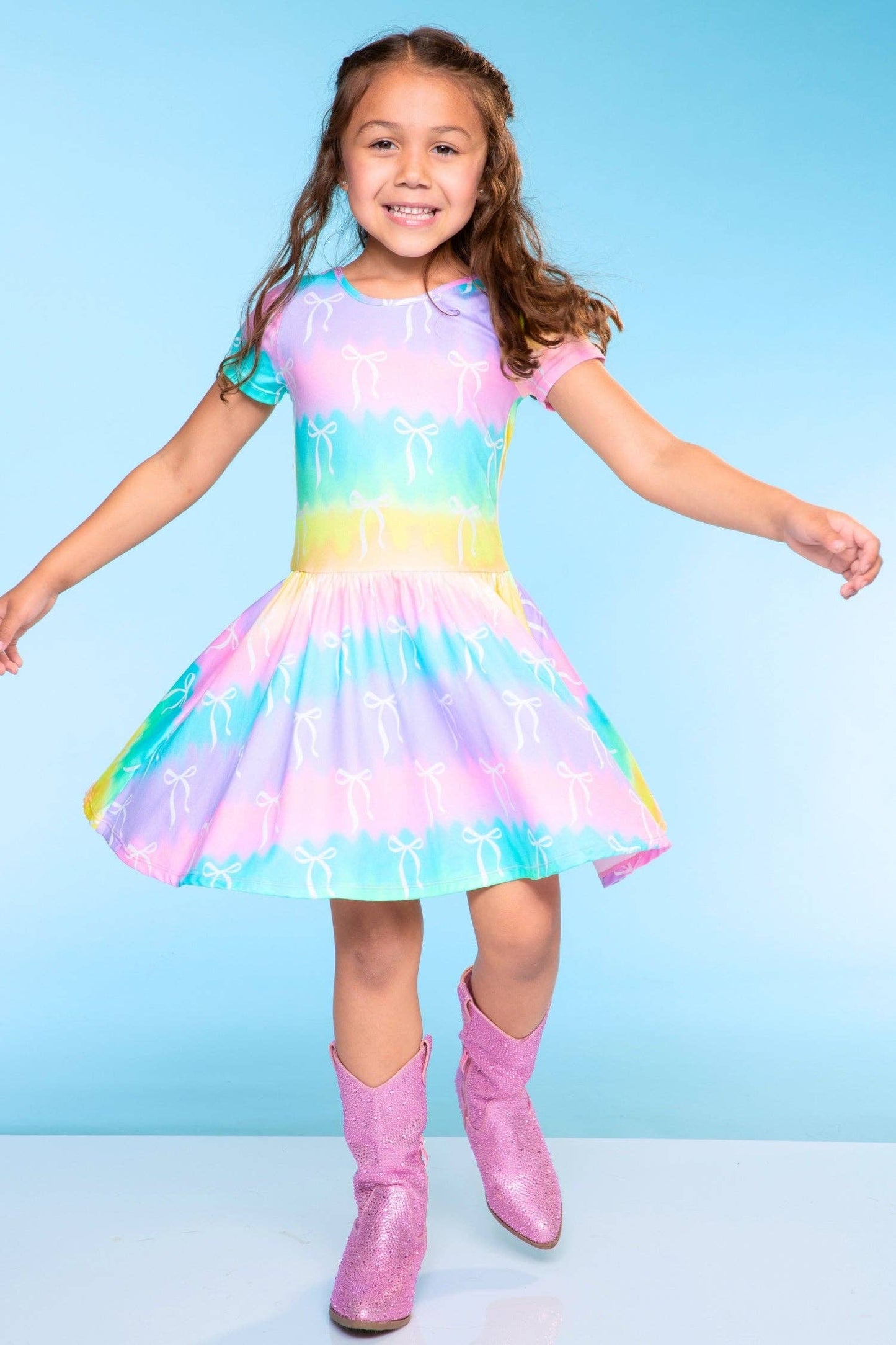 Simply Soft Short Sleeve Be Happy Dress