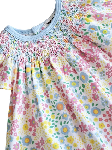 Girls Alisson Hand Smocked Bishop Pima Cotton-Marco & Lizzy Brand
