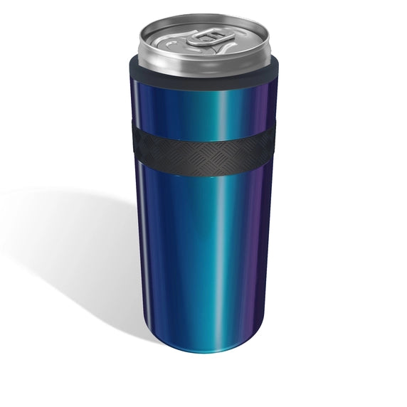 Elemental Slim Can Cooler-12oz Stainless Steel