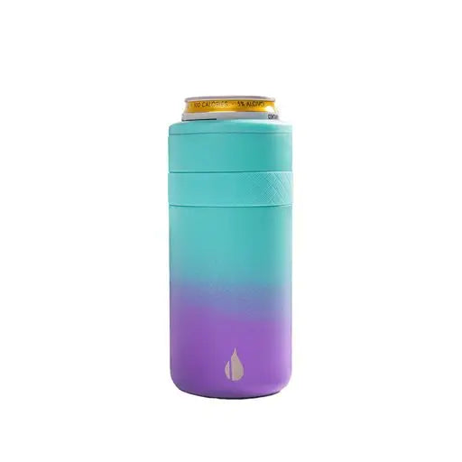 Elemental Slim Can Cooler-12oz Stainless Steel