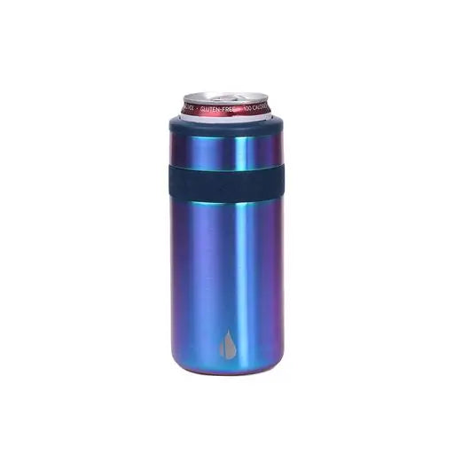 Elemental Slim Can Cooler-12oz Stainless Steel