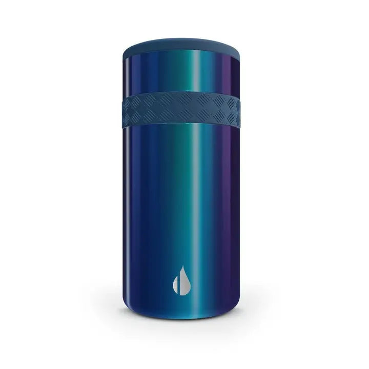 Elemental Slim Can Cooler-12oz Stainless Steel
