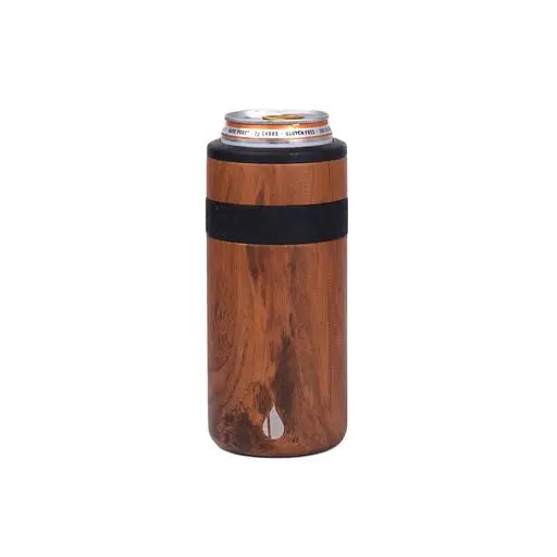 Elemental Slim Can Cooler-12oz Stainless Steel
