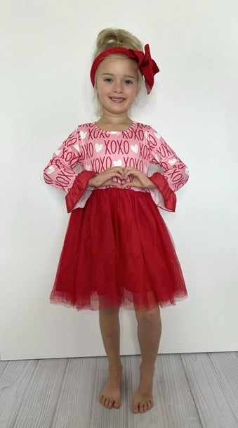 Dress XOXO Valentine's Day TuTu Dress