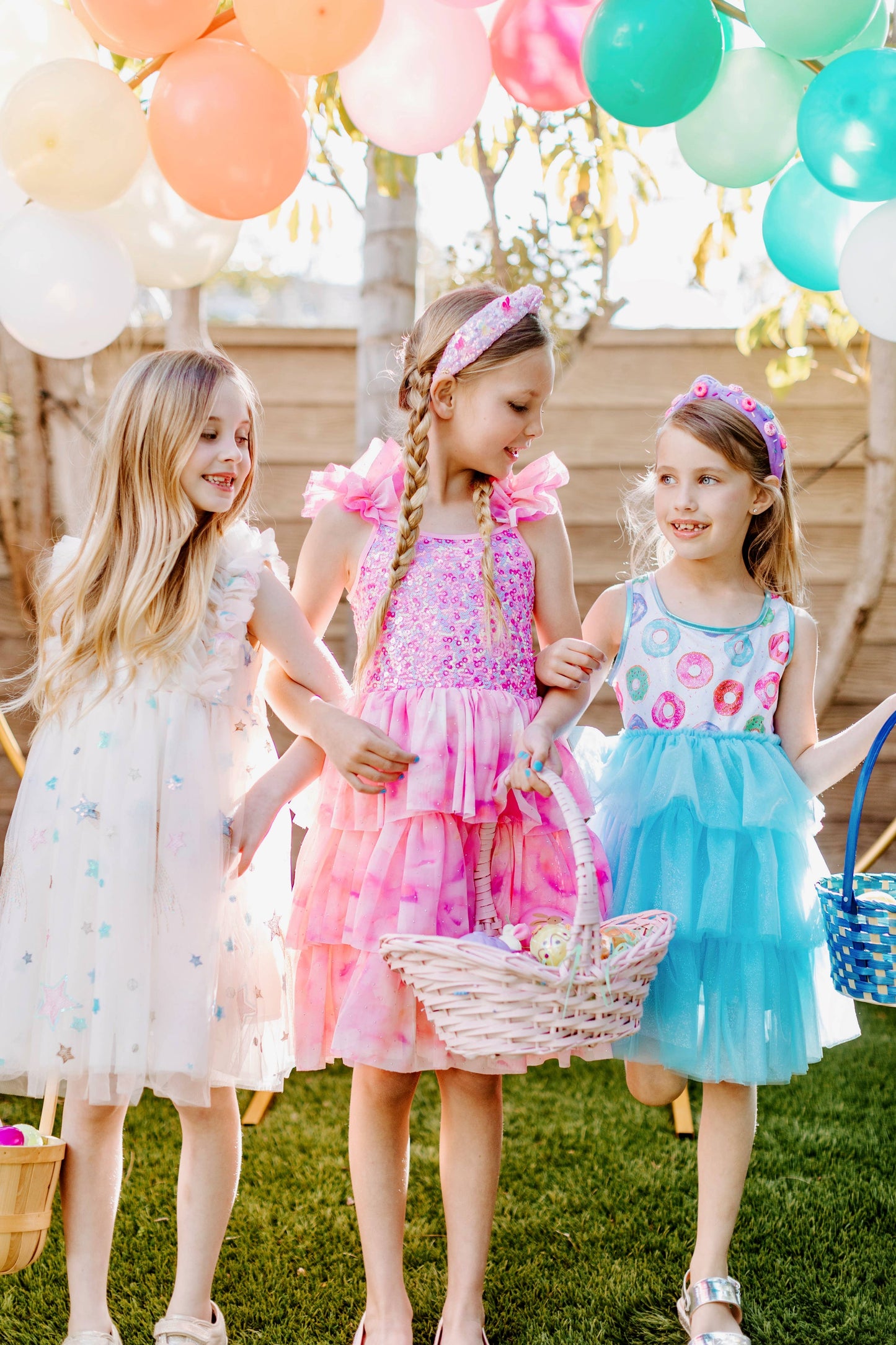Ombre Pink Sparkle Tulle Dress | Birthday Dress