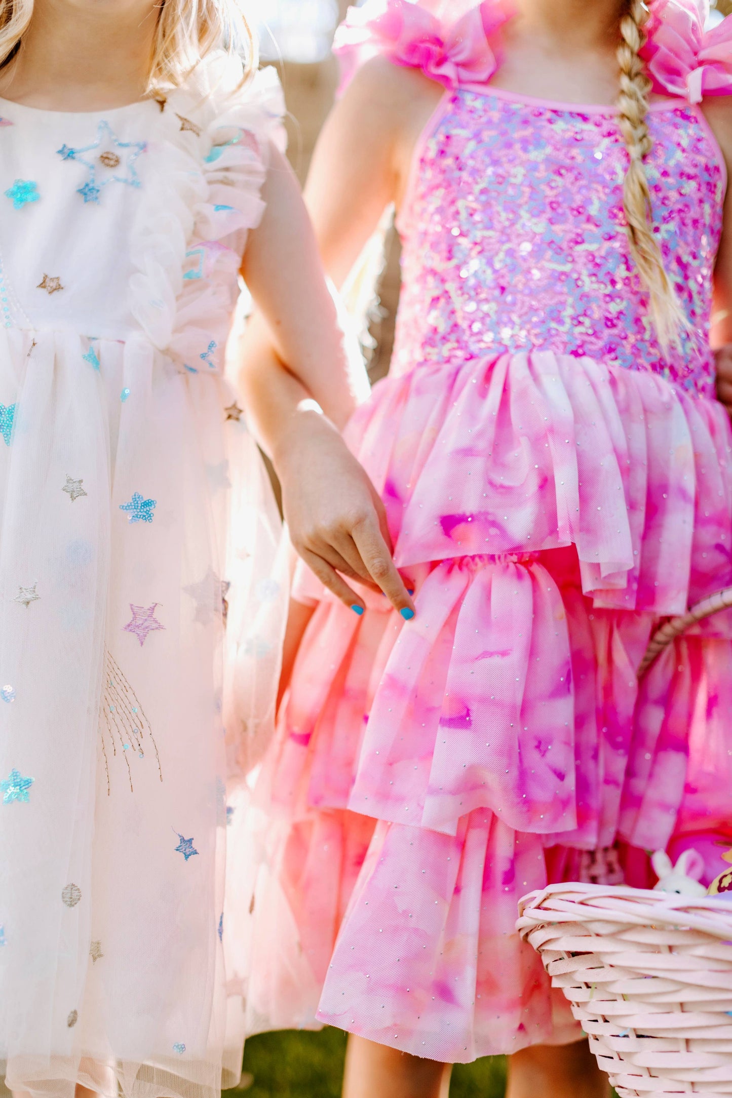 Ombre Pink Sparkle Tulle Dress | Birthday Dress