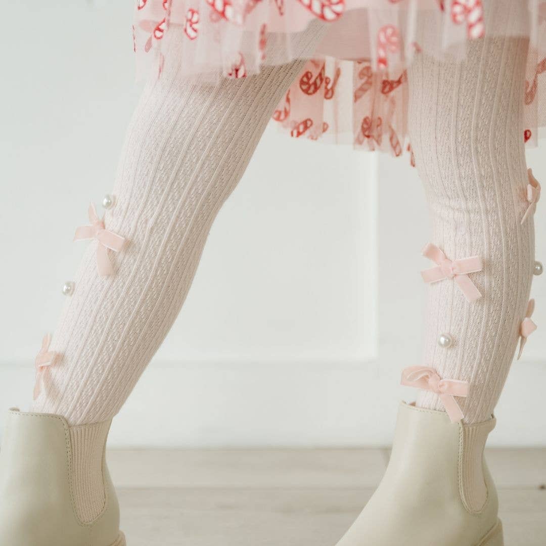 Bedazzled Coquette Tights - Holiday Accessories