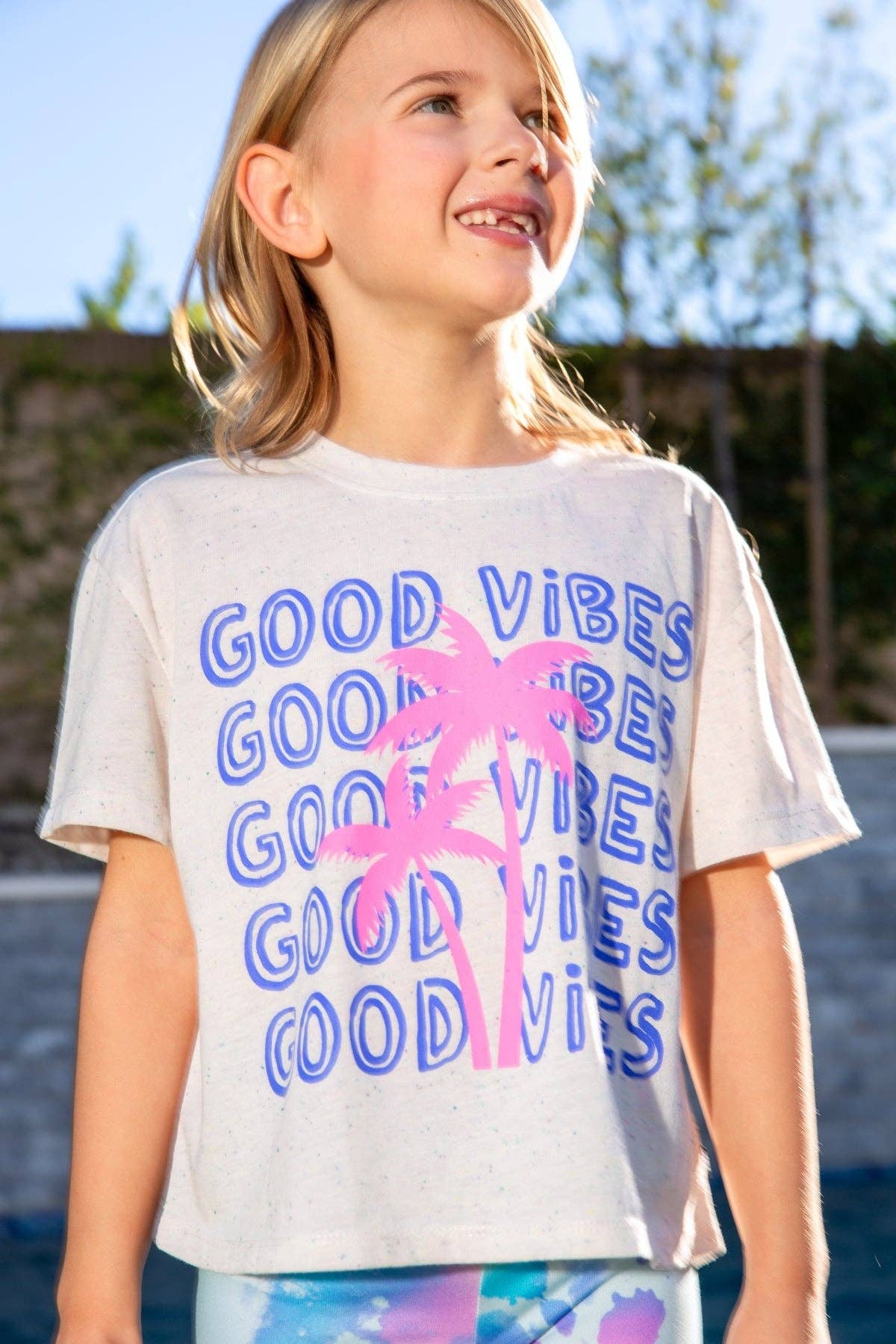 Washed Cotton Drop Shoulder Tee.