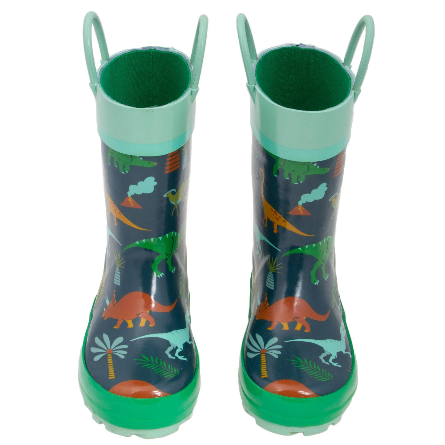 Dino All Over Print Rain Boots