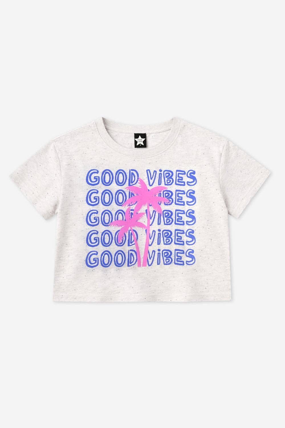 Washed Cotton Drop Shoulder Tee.