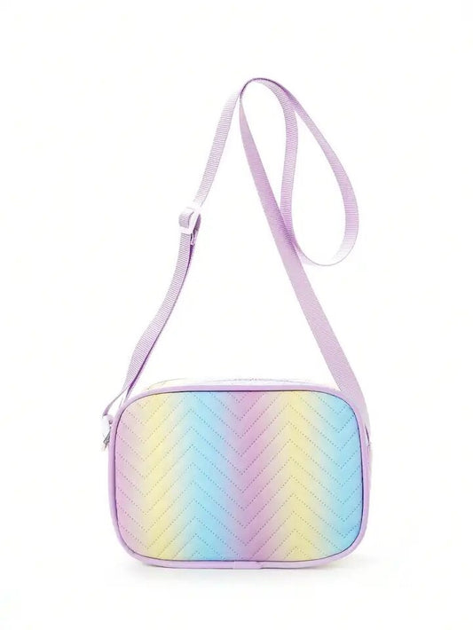 Girls Ombré Rainbow Shoulder Purse