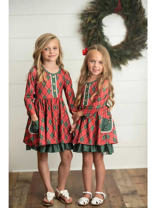 Girls Holiday Dress