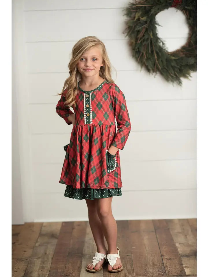 Girls Holiday Dress