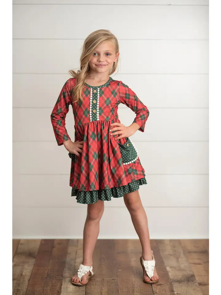 Girls Holiday Dress