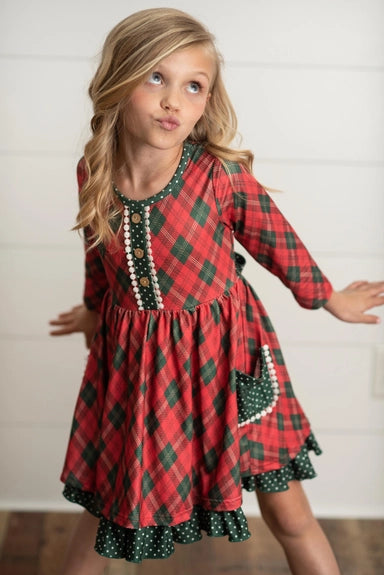 Girls Holiday Dress