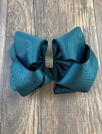 Hair-Bow Rhinestones Large Alligator Clip