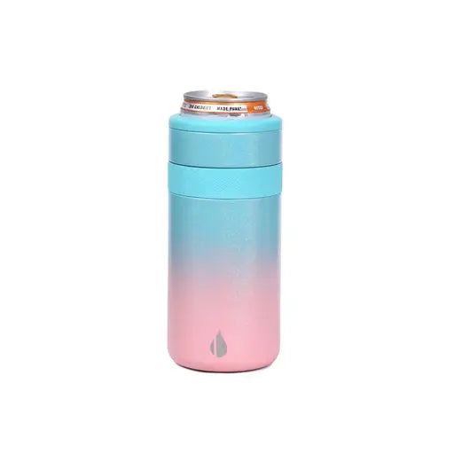 Elemental Slim Can Cooler-12oz Stainless Steel