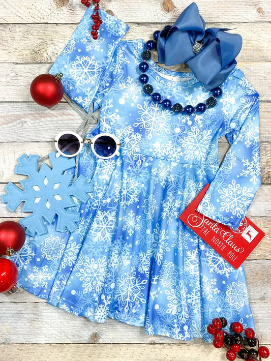 Christmas Frosty Snowflake Dress