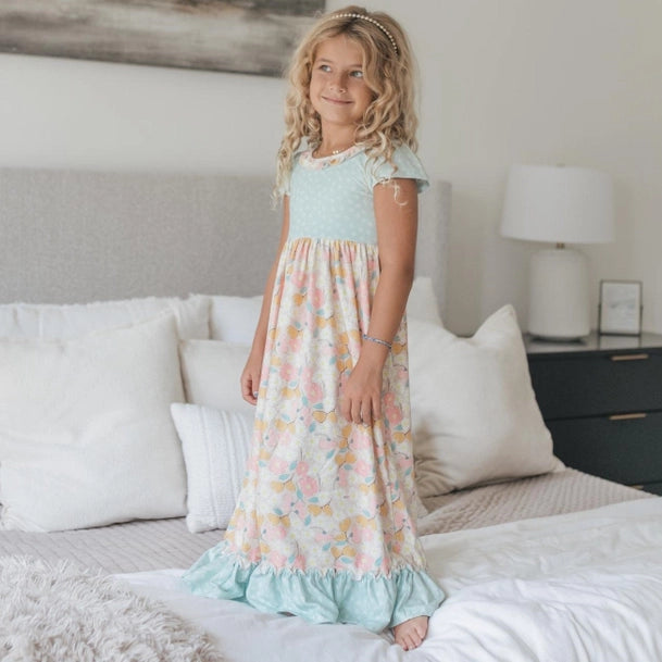 Girls Winter Lounge Gown