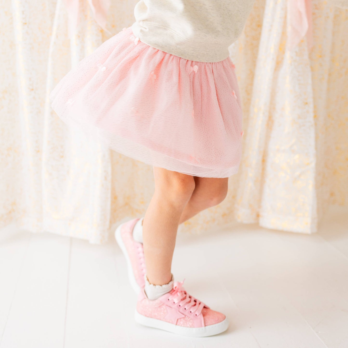 Blush Bows Tutu - Dress Up Skirt - Kids Clothing